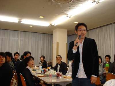 M2委員長の挨拶。